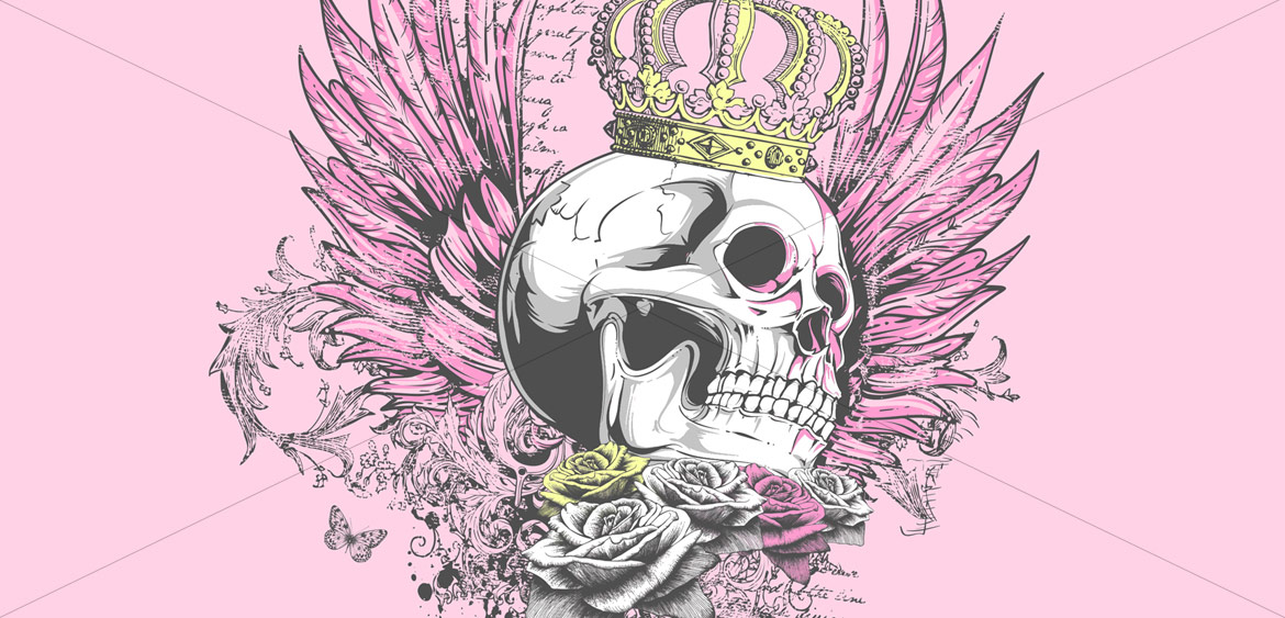 Skull Queen Design Skull Art