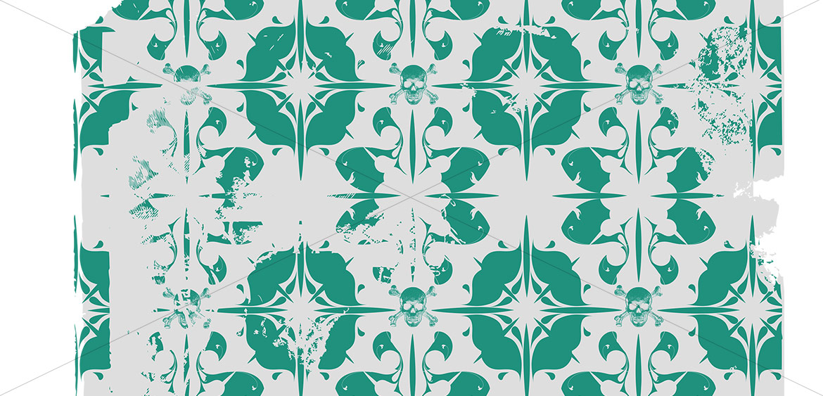 SKULL RETRO DESIGN Retro Skull Art