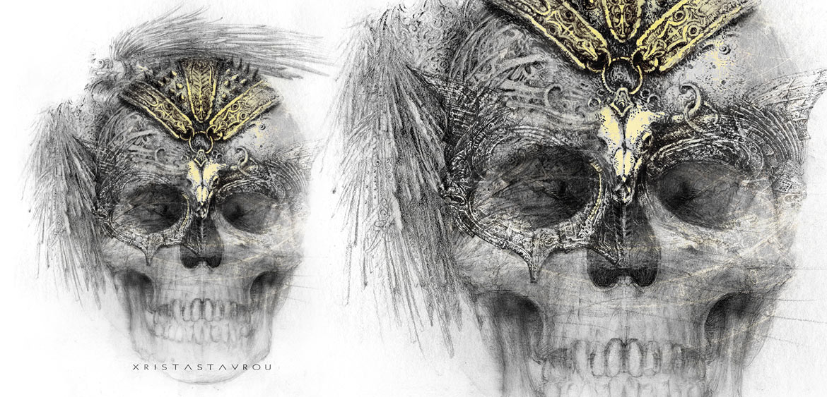 Skull Warrior Art Skull Warrior